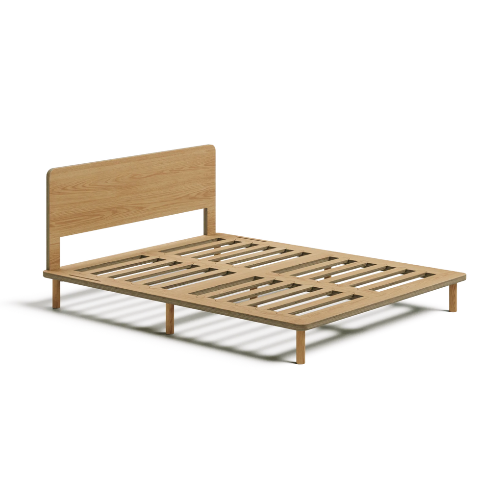 Giường Gỗ Tự Nhiên Lắp Ráp Thông Minh