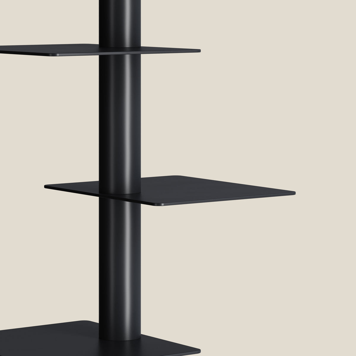 Kệ Sách Đứng "Tàng Hình" 9 Tầng Bằng Thép Carbon Cao Cấp - Phong Cách Tối Giản